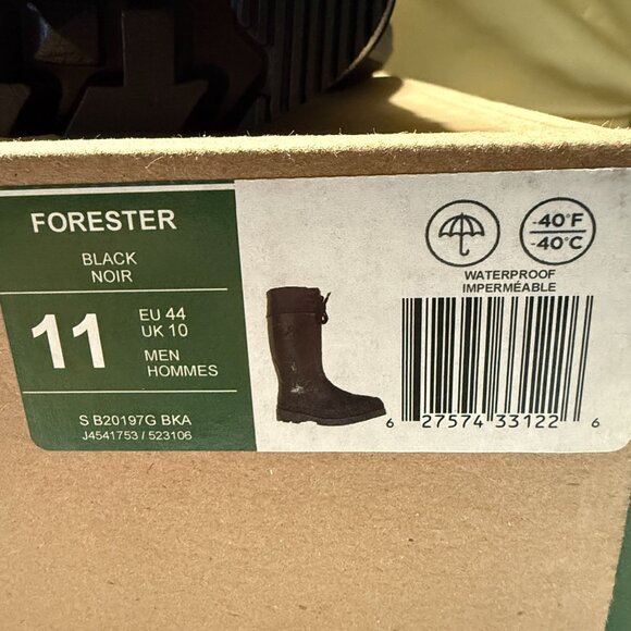 Kamik Forester Men's Cold Weather Boots Black Size 11 NEW - Picture 6 of 6